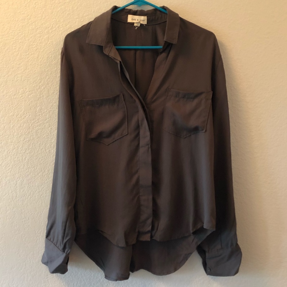 Cloth & Stone Button down blouse